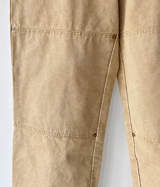 DESCENDANT/DET DOUBLE KNEE TROUSERS (BEIGE)