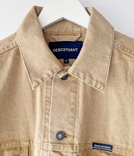 DESCENDANT/DALLAS DUCK JACKET (BEIGE)