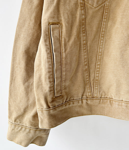 DESCENDANT/DALLAS DUCK JACKET (BEIGE)