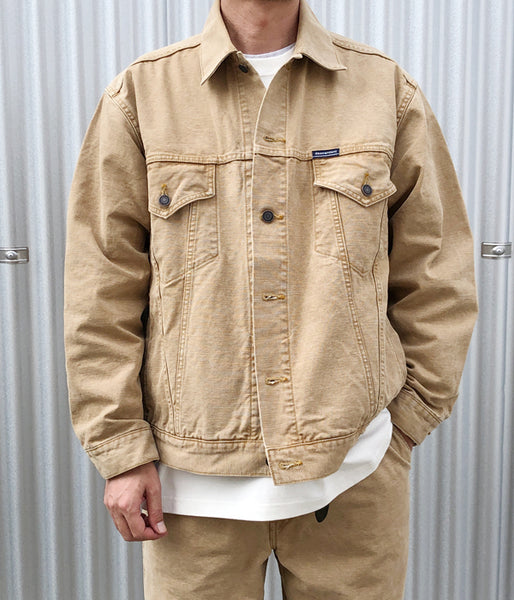 DESCENDANT/DALLAS DUCK JACKET (BEIGE)