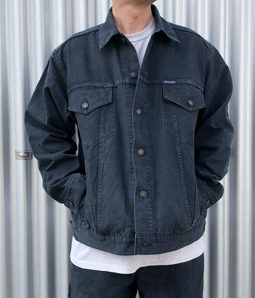 DESCENDANT/DALLAS DUCK JACKET (BLACK)