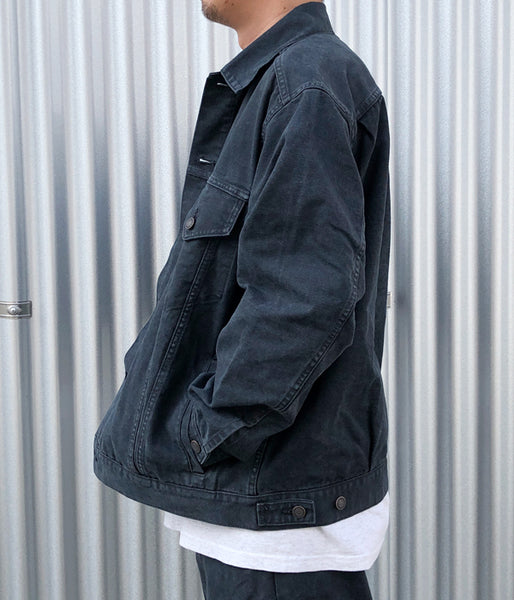 DESCENDANT/DALLAS DUCK JACKET (BLACK)