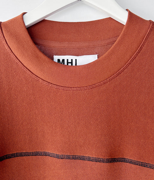 MHL./HEAVYWEIGHT AIR COTTON JERSEY OP (RUST)