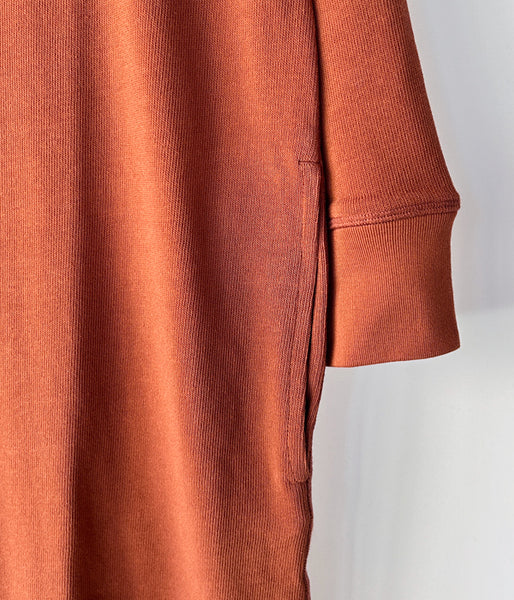 MHL./HEAVYWEIGHT AIR COTTON JERSEY OP (RUST)