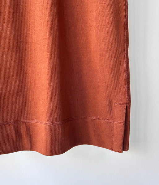 MHL./HEAVYWEIGHT AIR COTTON JERSEY OP (RUST)