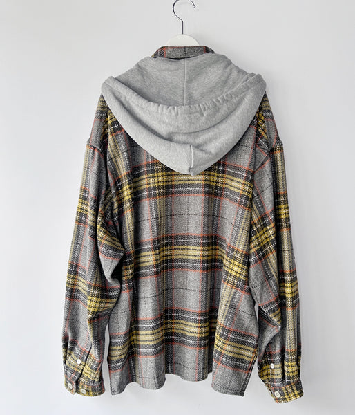 DIGAWEL/HOODIE SHIRT (GRAY)