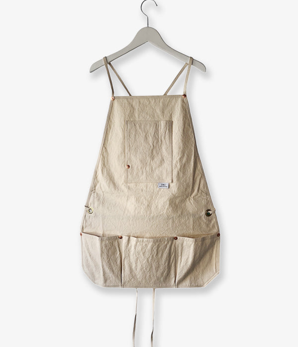 DESCENDANT/WORK APRON raregem (WHITE)