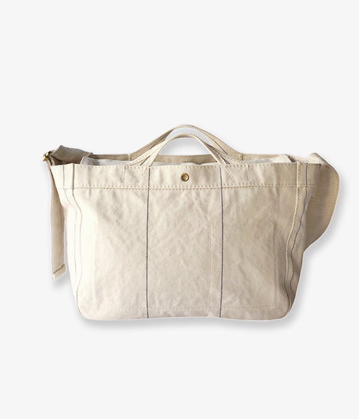 DESCENDANT/SHOULDER BAG raregem (WHITE)