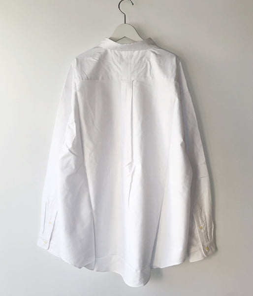 DESCENDANT/KENNEDY’S OXFORD LS SHIRT (WHITE)