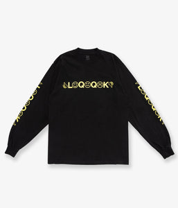 LQQK Studio/LQQK L/S TEE (BLACK)