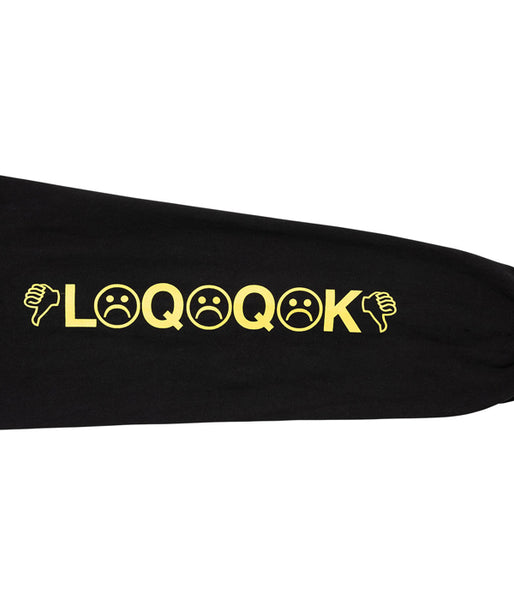 LQQK Studio/LQQK L/S TEE (BLACK)