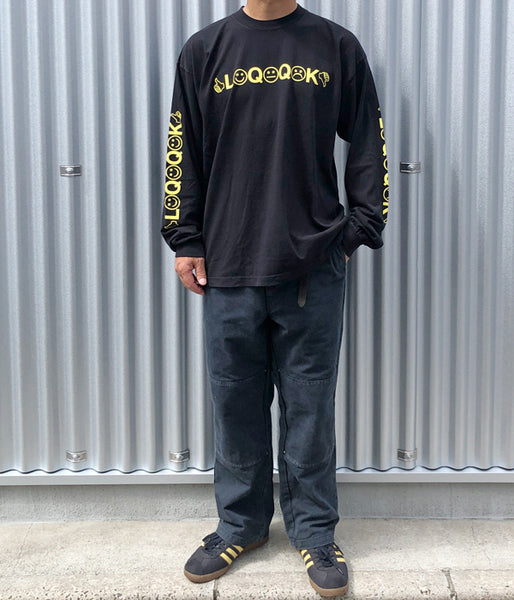 LQQK Studio/LQQK L/S TEE (BLACK)