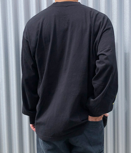 LQQK Studio/LQQK L/S TEE (BLACK)