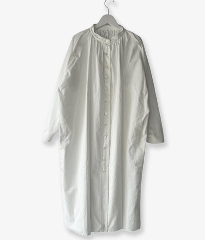 holk/SMOCK DRESS (WHITE)