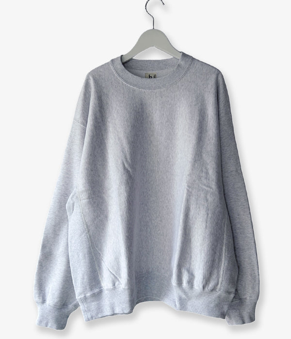 blurhms ROOTSTOCK/SOFT&HARD CREW-NECK P/O BIG (HeatherWhite)