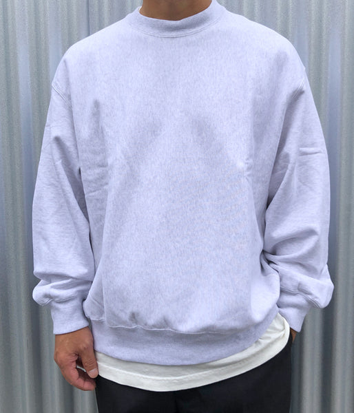 blurhms ROOTSTOCK/SOFT&HARD CREW-NECK P/O BIG (HeatherWhite)