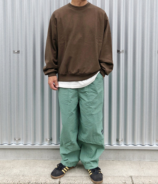 blurhms ROOTSTOCK/SOFT&HARD CREW-NECK P/O BIG (KhakiBrown)