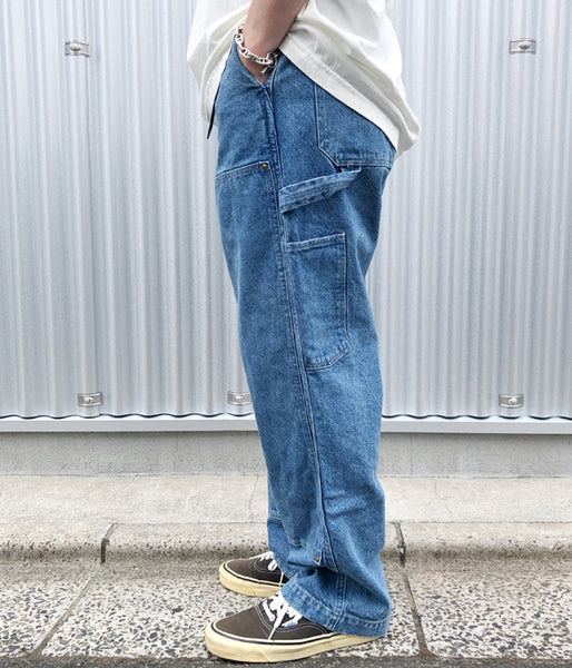 DESCENDANT/DIY DENIM TROUSERS (INDIGO)