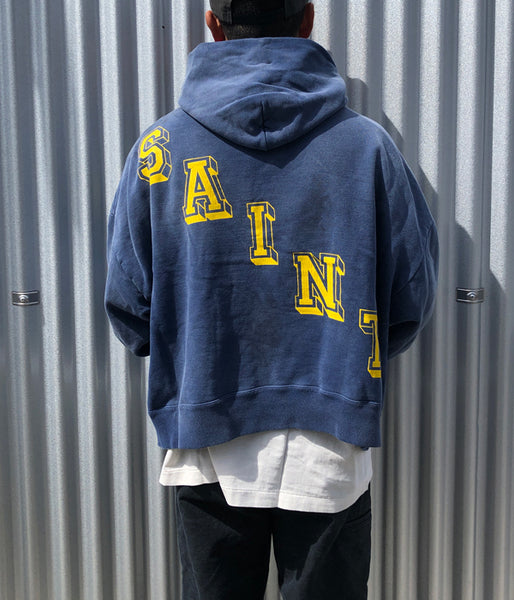 SAINT MICHAEL/HOODIE/ANGEL/NAVY