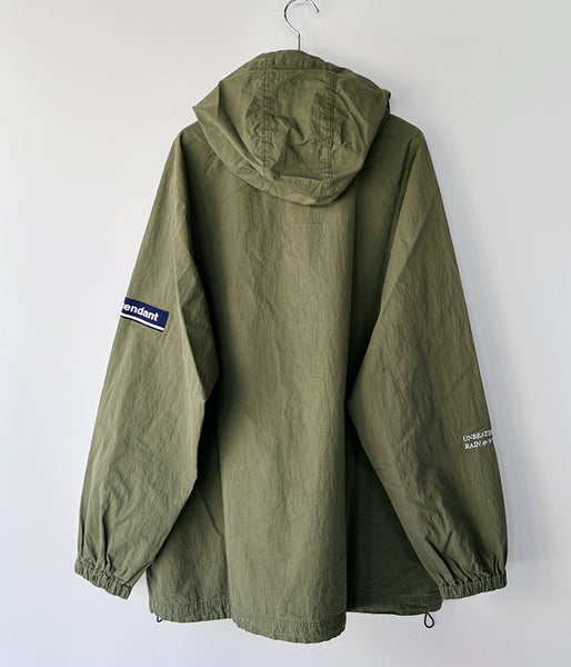 DESCENDANT/MOLE HOODED LS SHIRT (OLIVE DRAB)