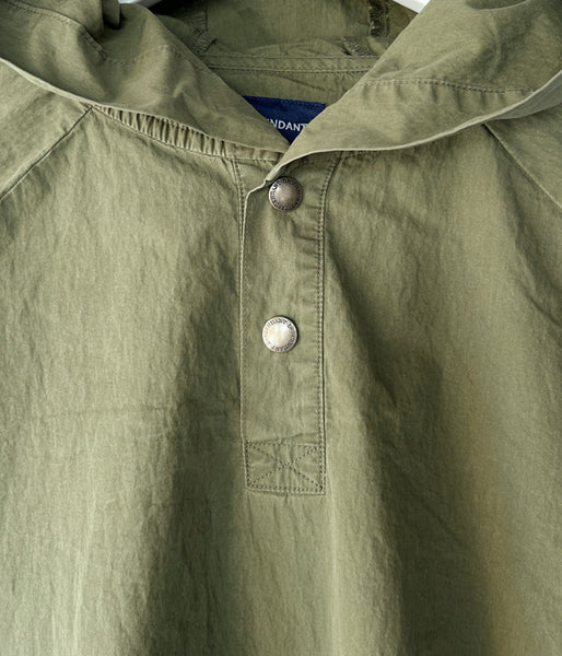 DESCENDANT/MOLE HOODED LS SHIRT (OLIVE DRAB)