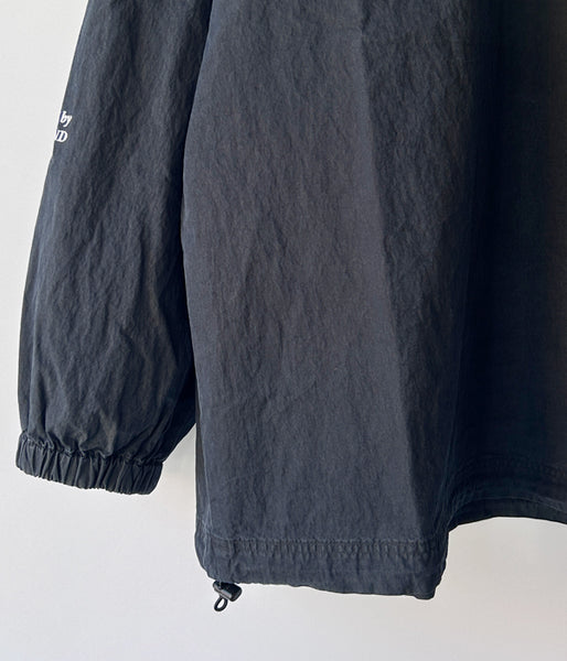 DESCENDANT/MOLE HOODED LS SHIRT (BLACK)