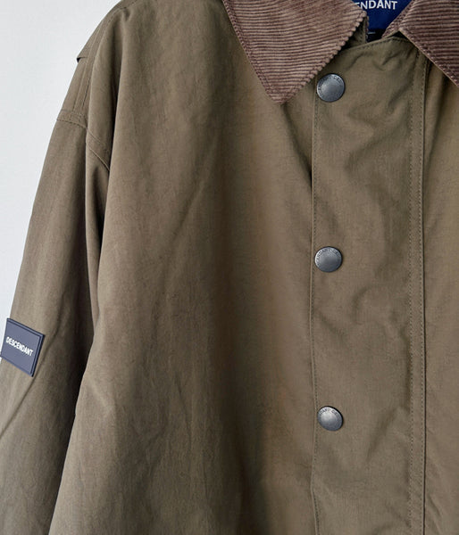 DESCENDANT/GAME NYLON JACKET (OLIVE DRAB)