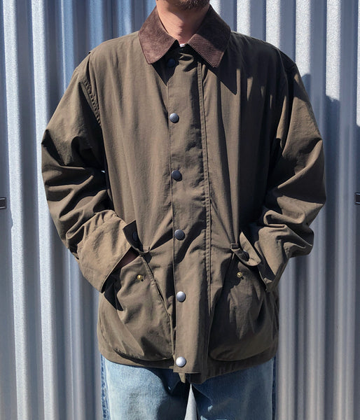 DESCENDANT/GAME NYLON JACKET (OLIVE DRAB)