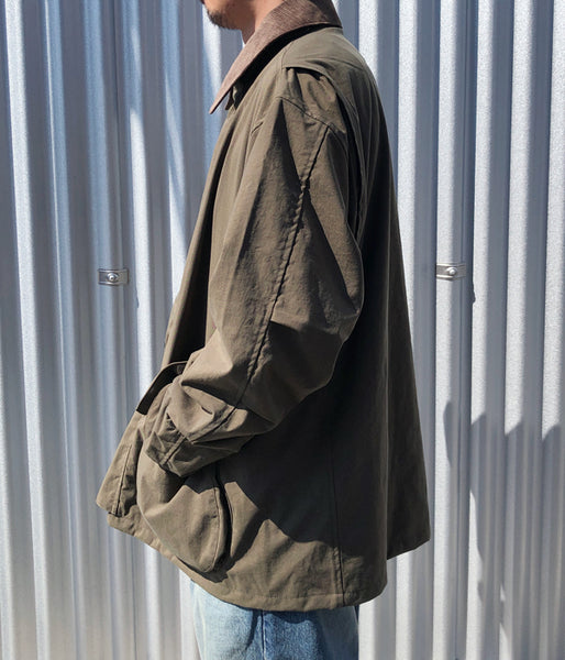 DESCENDANT/GAME NYLON JACKET (OLIVE DRAB)