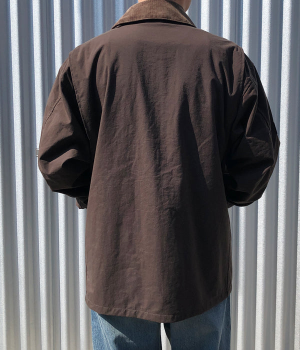 DESCENDANT GAME NYLON JACKET ジャケット DESCENDANT/GAME NYLON JACKET (BROWN)