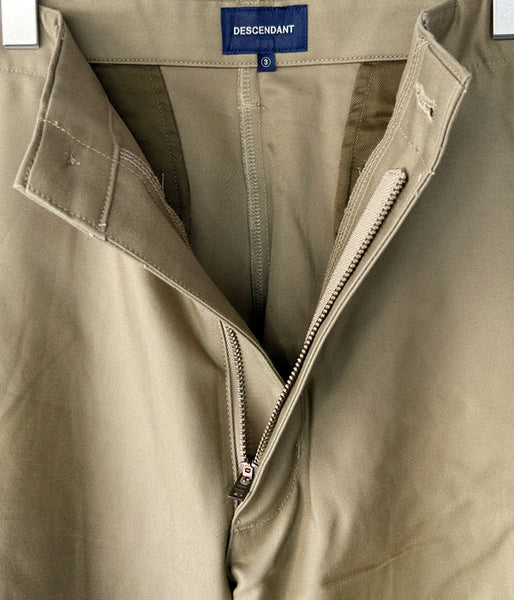 DESCENDANT/BUCKET CARGO TROUSERS (BEIGE)