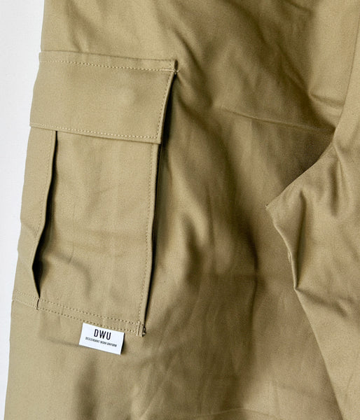 DESCENDANT/BUCKET CARGO TROUSERS (BEIGE)