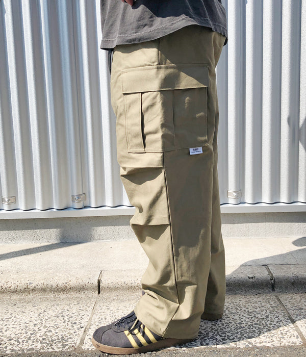 パンツ 24aw DESCENDANT BUCKET CARGO TROUSERS DESCENDANT/BUCKET CARGO TROUSERS (BEIGE)