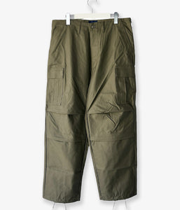 DESCENDANT/BUCKET CARGO TROUSERS (OLIVE DRAB)