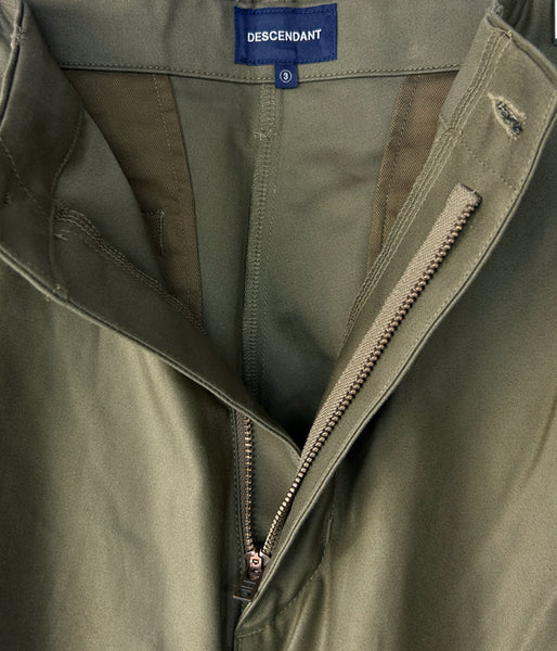 DESCENDANT/BUCKET CARGO TROUSERS (OLIVE DRAB)