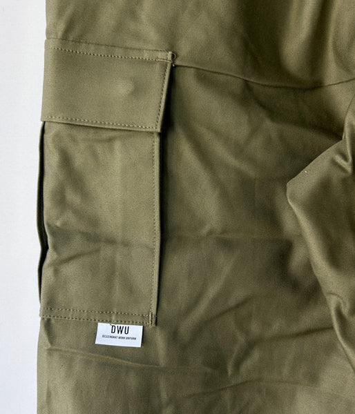 DESCENDANT/BUCKET CARGO TROUSERS (OLIVE DRAB)