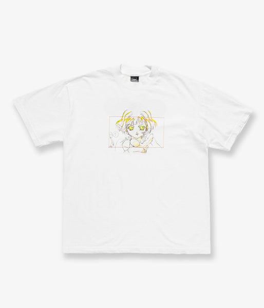 LQQK Studio/LQQK x Motion Graphics HARMONY Cel mix S/S #1 (WHITE)