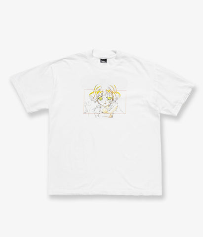 LQQK Studio/LQQK x Motion Graphics HARMONY Cel mix S/S #1 (WHITE)