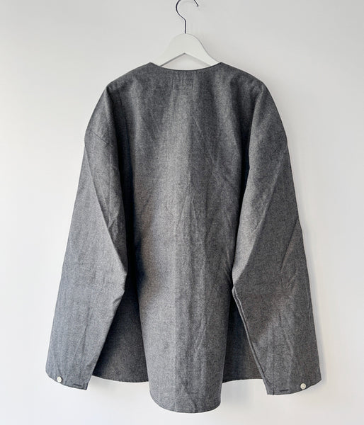 DESCENDANT/CCN COTTON CARDIGAN (GRAY)