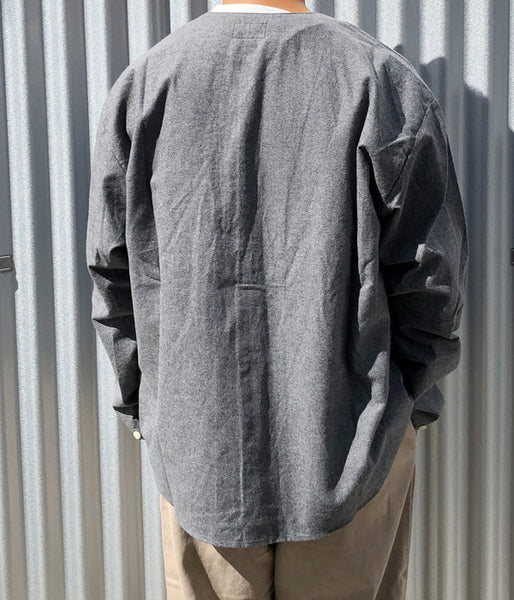 DESCENDANT/CCN COTTON CARDIGAN (GRAY)