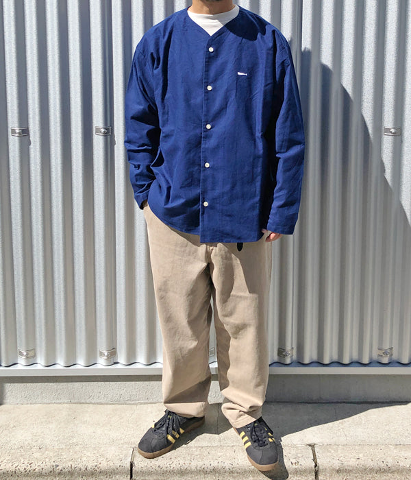 DESCENDANT/CCN COTTON CARDIGAN (BLUE)