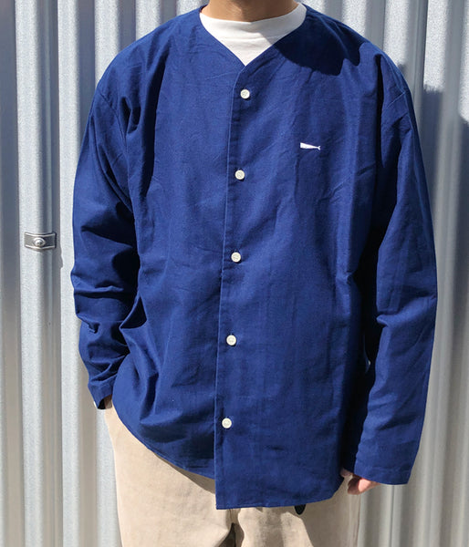 DESCENDANT/CCN COTTON CARDIGAN (BLUE)