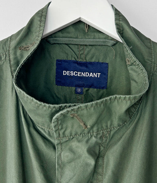 DESCENDANT/D-65 OXFORD COAT (OLIVE DRAB)