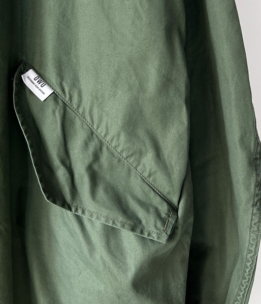 DESCENDANT/D-65 OXFORD COAT (OLIVE DRAB)