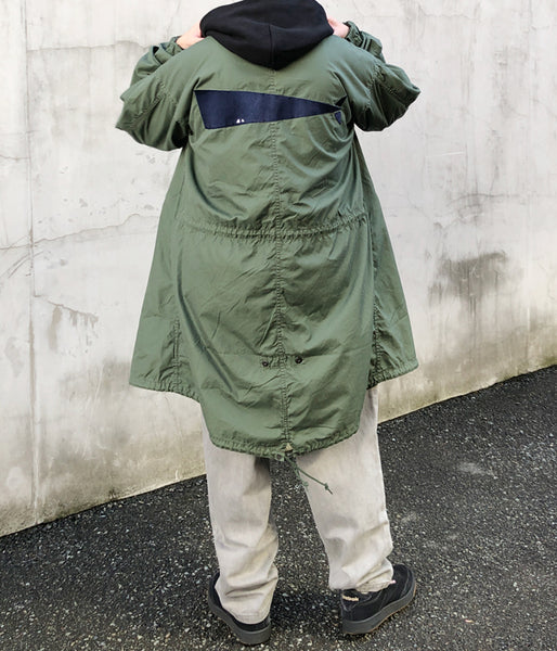 DESCENDANT/D-65 OXFORD COAT (OLIVE DRAB)