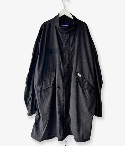 DESCENDANT/D-65 OXFORD COAT (BLACK)