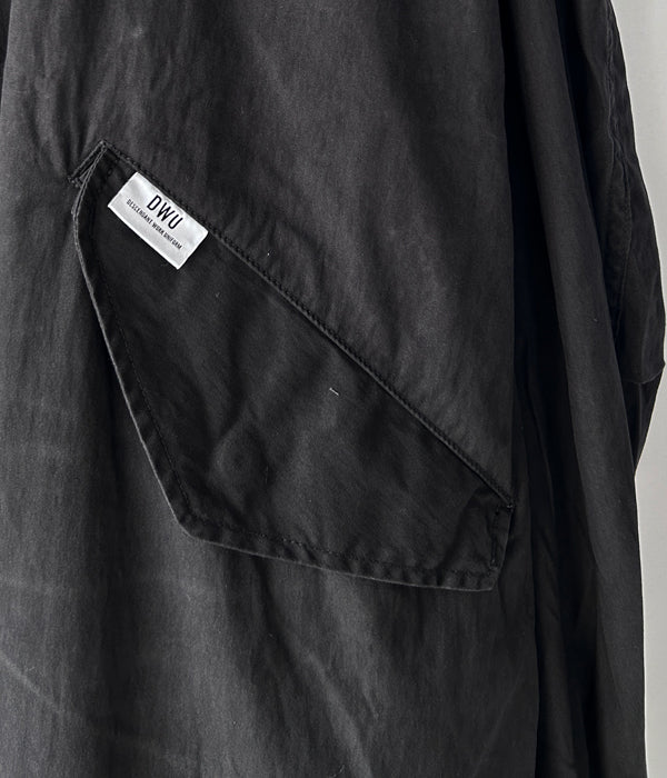 24aw descendant D-65 COAT 2 m 黒　コート DESCENDANT/D-65 OXFORD COAT (BLACK)