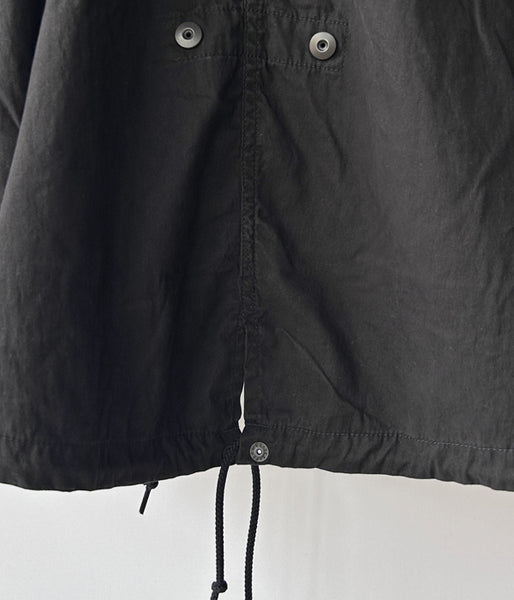 DESCENDANT/D-65 OXFORD COAT (BLACK)