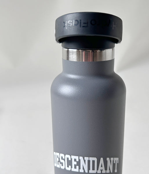 DESCENDANT/TEAM 24oz STANDARD MOUTH HYDRO FLASK (GRAY)