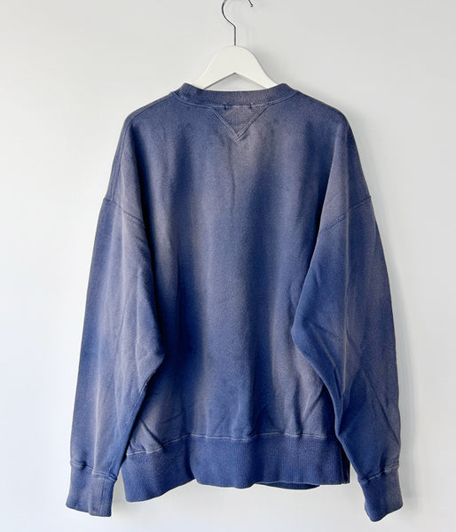 INTERIM/VINTAGE FADE BOTH V-GAZETTE SWEAT SHIRT (NASU)